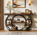Console Étagère Ronde — Élégance & Caractère
