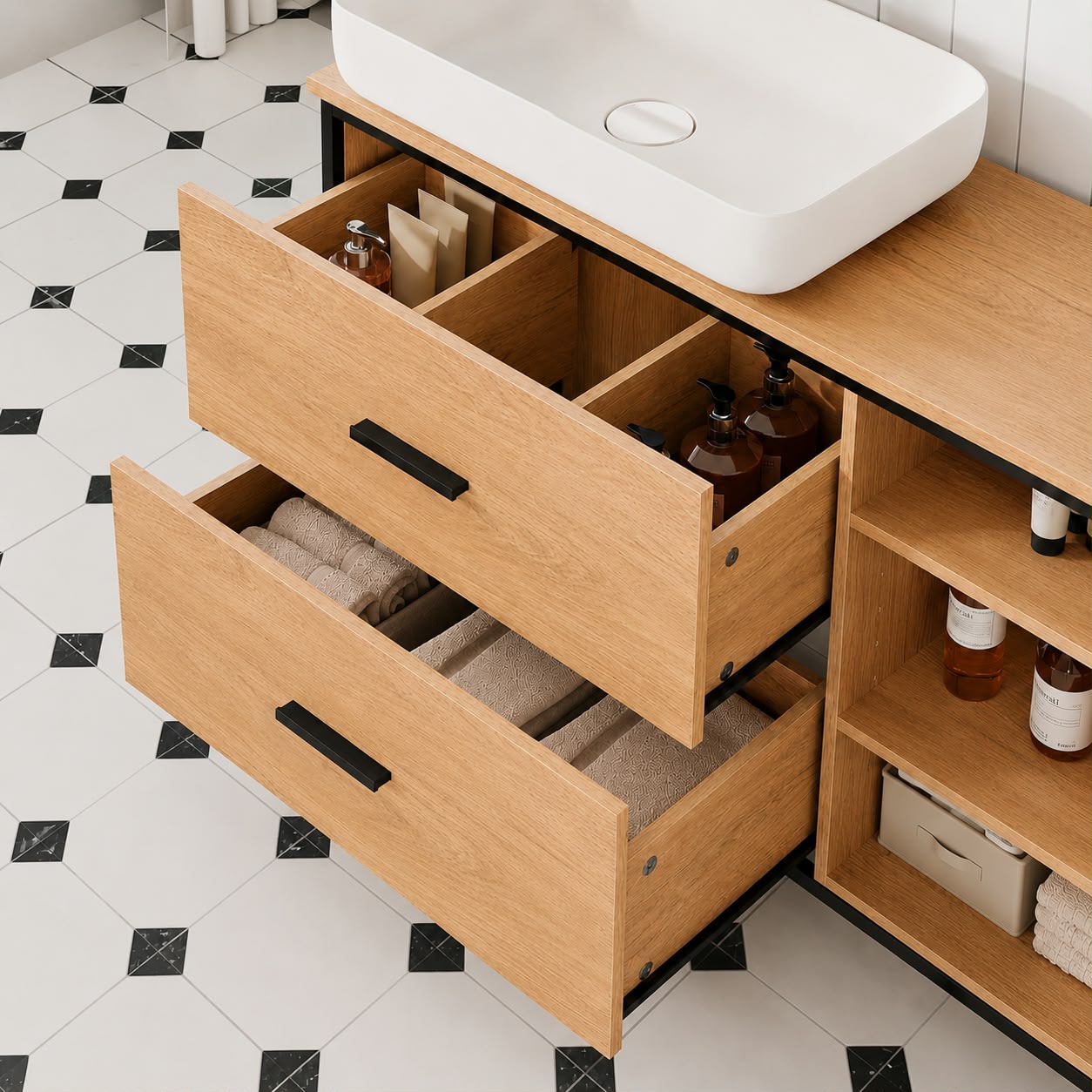 Meuble vasque salle de bain – Design moderne & élégant
